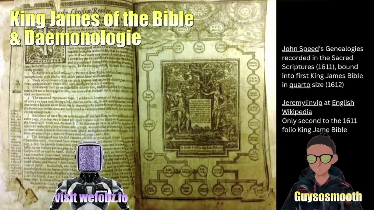 Why was King James known as the VI and I?