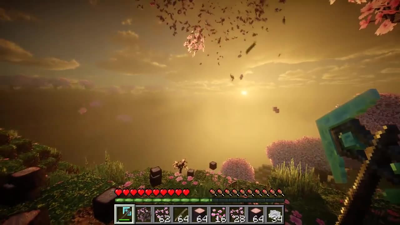 Satisfying Minecraft ASMR Sakura