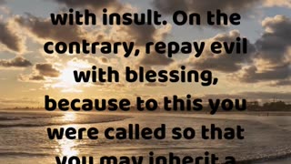 1 Peter 3:9