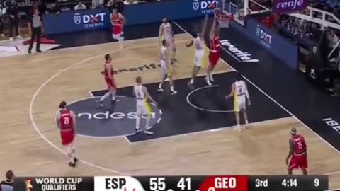 Spain 🇪🇸 vs Georgia 🇬🇪: FIBA Basketball World Cup 🏆 2027 European Qualifiers Highlights: Alfred.vip