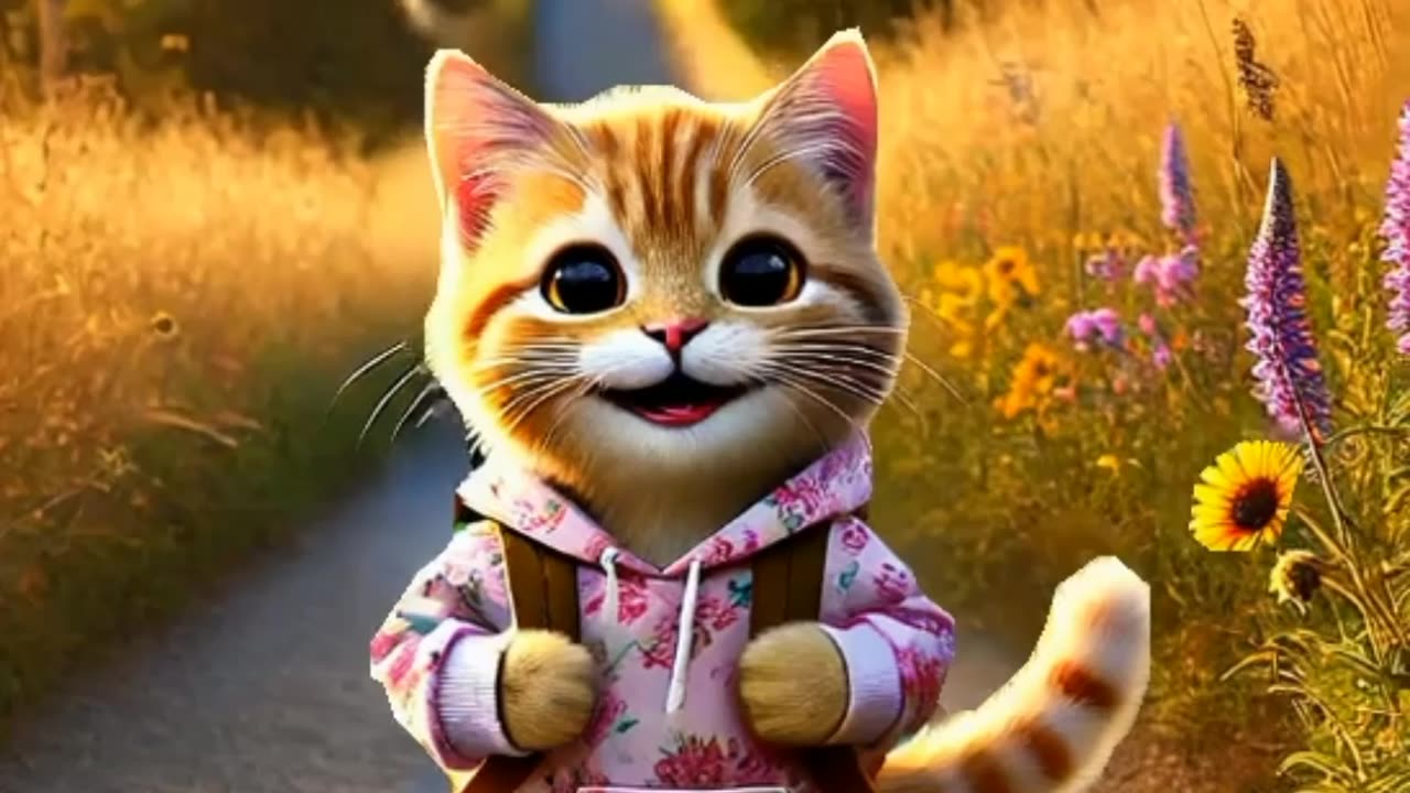 Funny Cat Videos Cute Kittens #Funnycats #Aicats