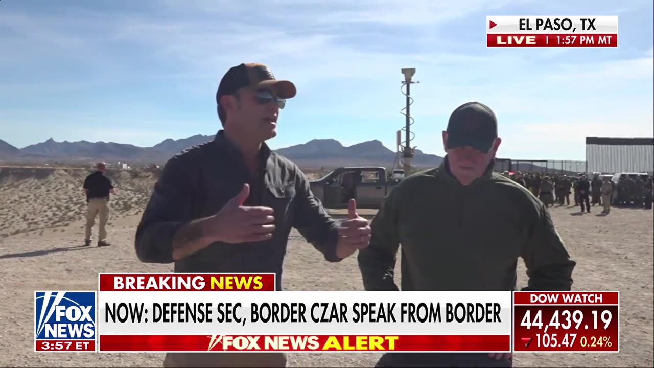 Hegseth and Homan visit the border: 'Border security is national security'