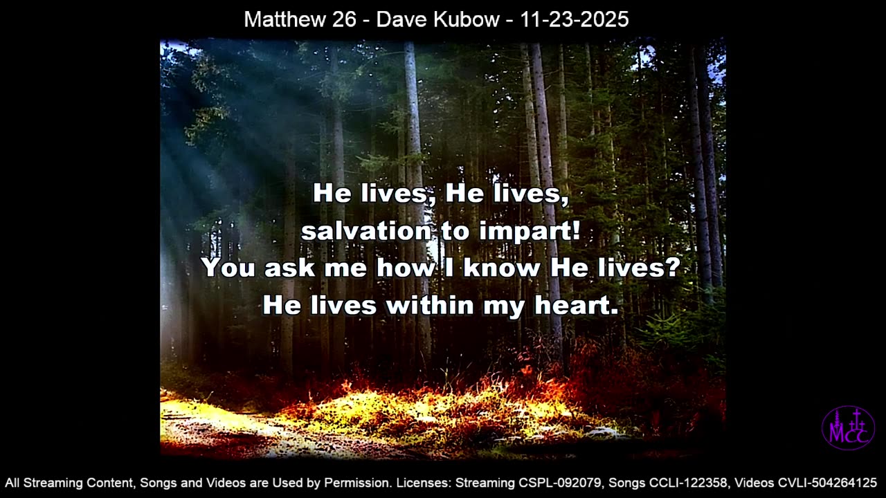 Thy Word is Truth - John 17:1-3, 17 - Dave Kubow - 11-23-2025