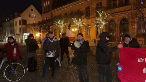 Greifswald - Der Aufzug am 10-02-2025