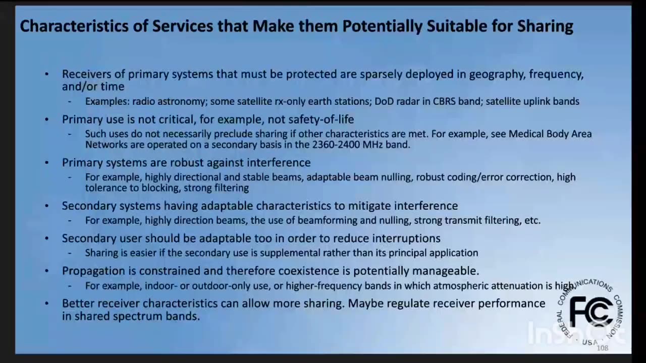 Integraring Sensing communications In 5G & 6G at the (PHY)SICAL LAYER FCC Technological Budget Advisory Council Meeting 2025
