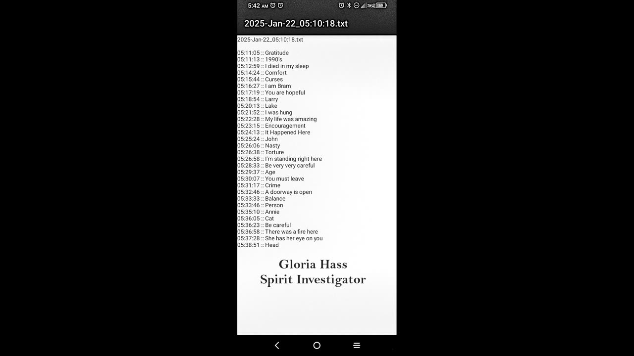 Jan. 22, 2025 Behind the Scenes with the Spirits