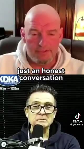 Fetterman’s honest chat with Donald Trump