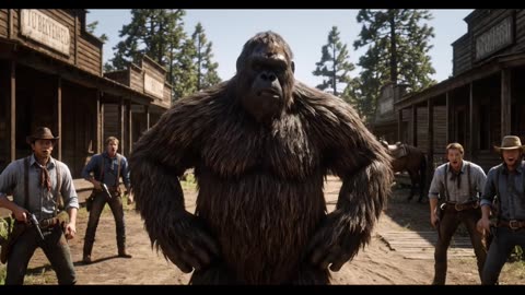What Happens When Bigfoot Lands in the Wild West?