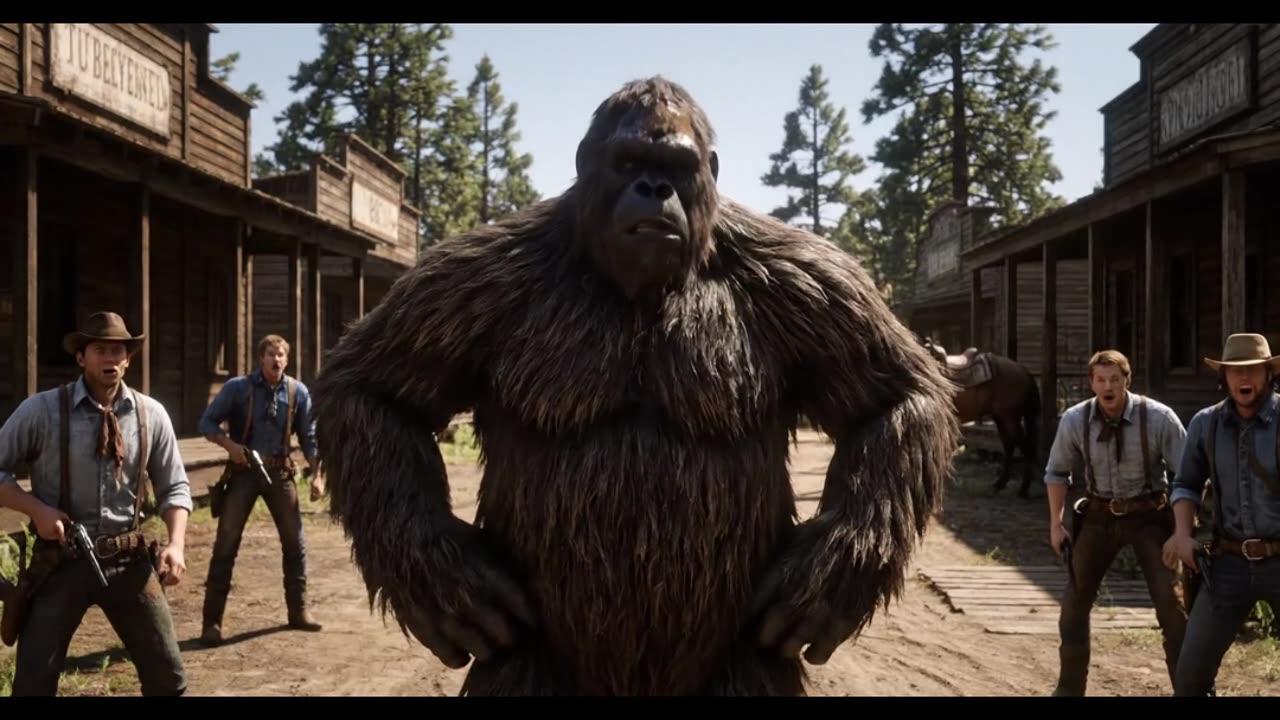 What Happens When Bigfoot Lands in the Wild West?