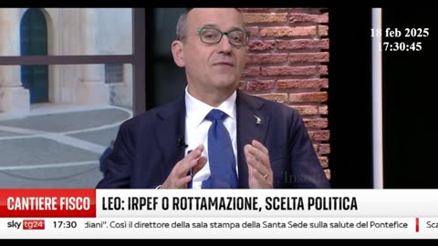 Alberto Bagnai cartelle Esattoriali - L'idea degli stati uniti U€ è impraticabile 18-02-2025