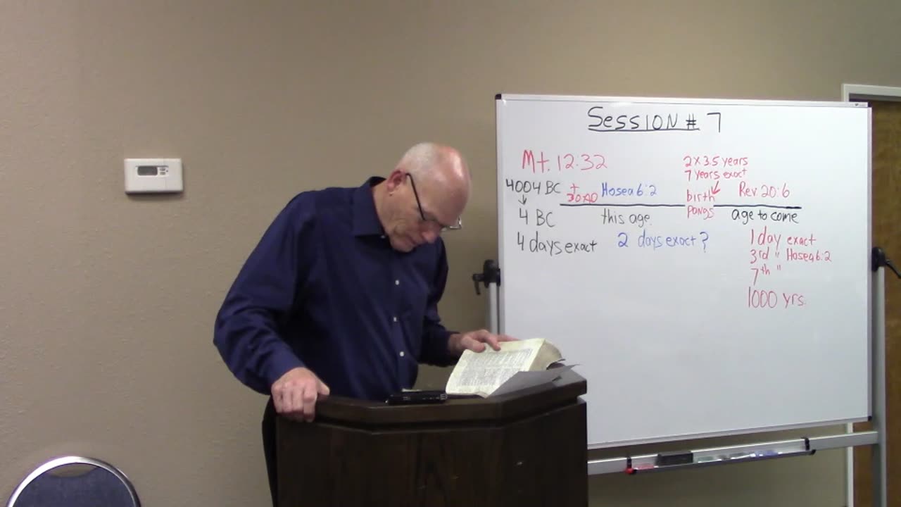 Session #7 End Times/Prophecy - Matthew "this age and the age to come"