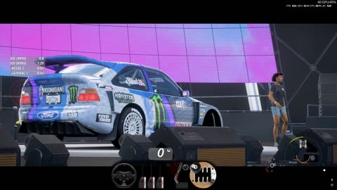 Hoonigan Ford Escort Cossie V2 with Racing Wheel | Dunas Blancas Sprint | RaceSimDaddy