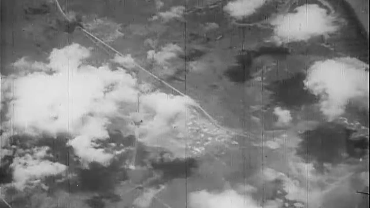 Bombing of Darwin in Australia- Japanese Propaganda Reel- 7 April 1942