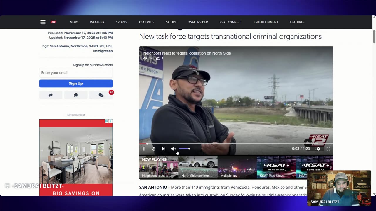 Monday 11/17/2015- San Antonio Protest