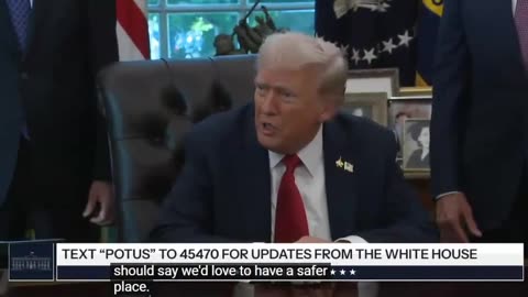 President Trump hinting Insurrection and Insurrection Act during 10/6/2025 Presser
