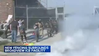 Fencing installed at Chicago ICE facility as the agency continues to remain the target of