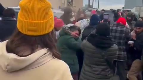ICE Haters Get Maced By Ice Enforcers