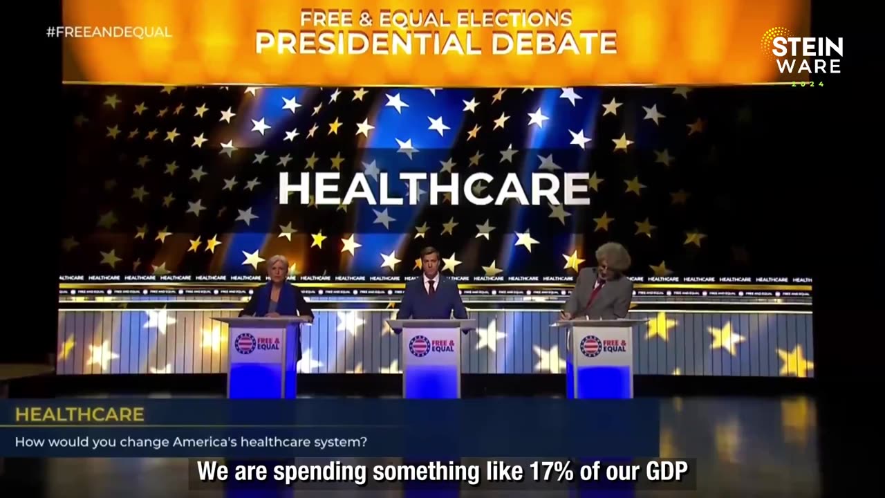 "Jill Stein on Fixing America's Broken Healthcare System | Free and Equal Debate 2024"