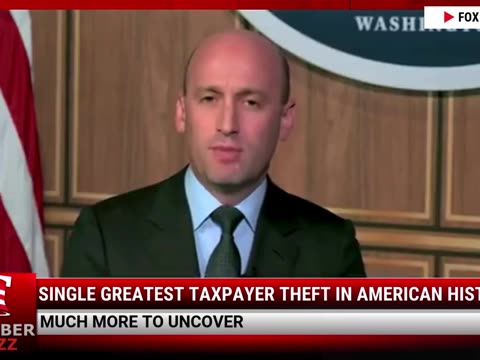 Single Greatest Taxpayer Theft in American History
