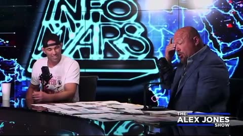 Jake Shields just casually denying the hollowcost on Alex Jones show