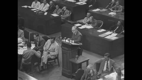 WAR CRIMES TRIALS, TOKYO, JAPAN - WAR CRIMES TRIALS, TOKYO, JAPAN - 111-adc-6617