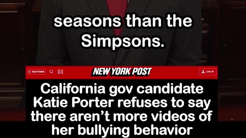 Katie Porter Refuses to Rule Out More Bullying Videos