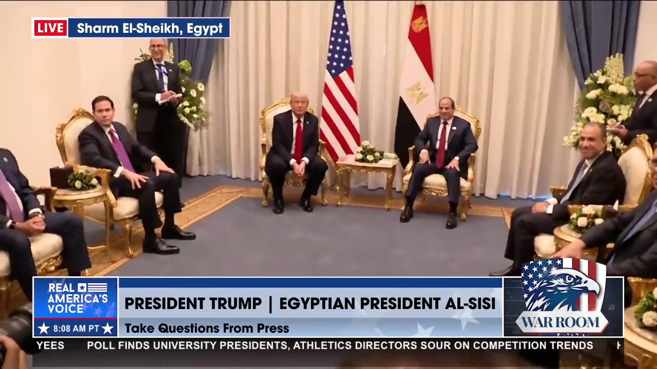 President Trump: You Will See Tremendous Progress In The Middle East