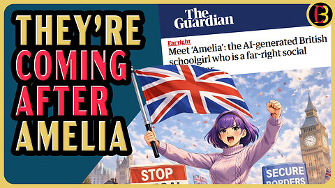 British Propagandists Smears Amelia as Far-Right | Authoritarians are Panicking