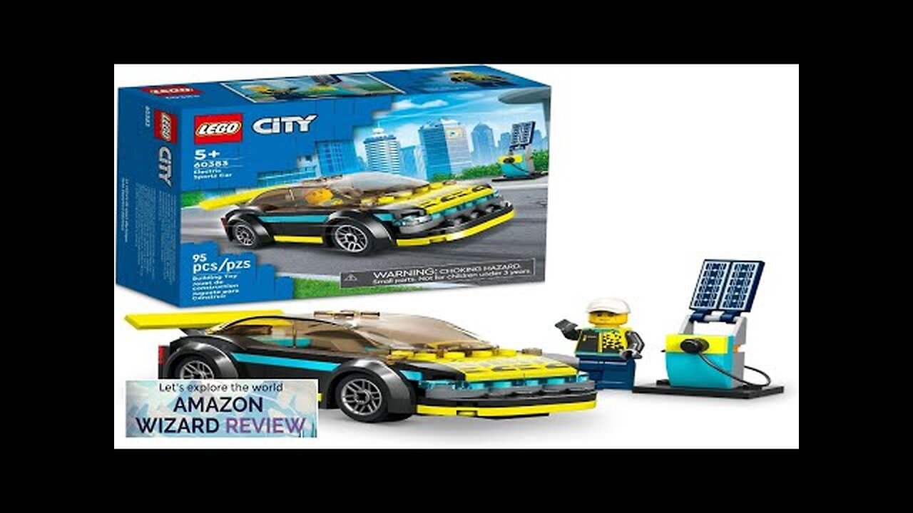 LEGO City Electric Sports Car 60383 Toy for 5 Plus Years Old Review