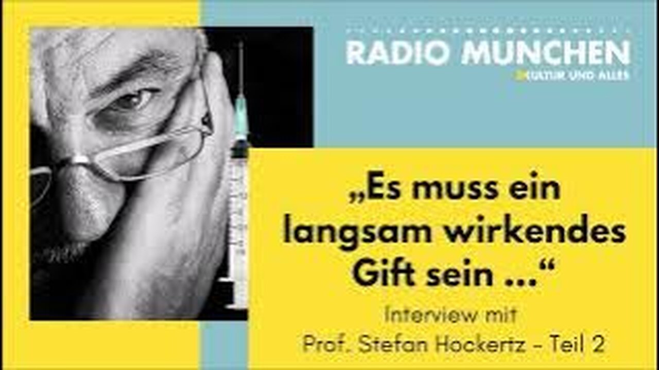 „Es muss ein langsam wirkendes Gift sein ...“ - Interview mit Prof. Stefan Hockertz - Teil 2