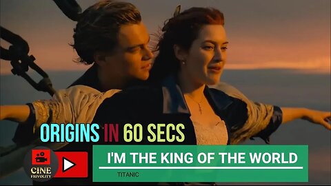 "I'M THE KING OF THE WORLD" in 60 Seconds. [HD] Titanic