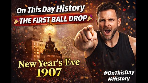 Dec 31, 1907: Where the Countdown Began 🎇