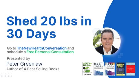 Shed 20 lbs in 30 Days | Safe and Sustainable Weight Loss Method | R2M Protocol | Peter Greenlaw