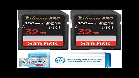 SanDisk 32GB SDHC SD Extreme Pro Memory Card (Two Pack) works Review