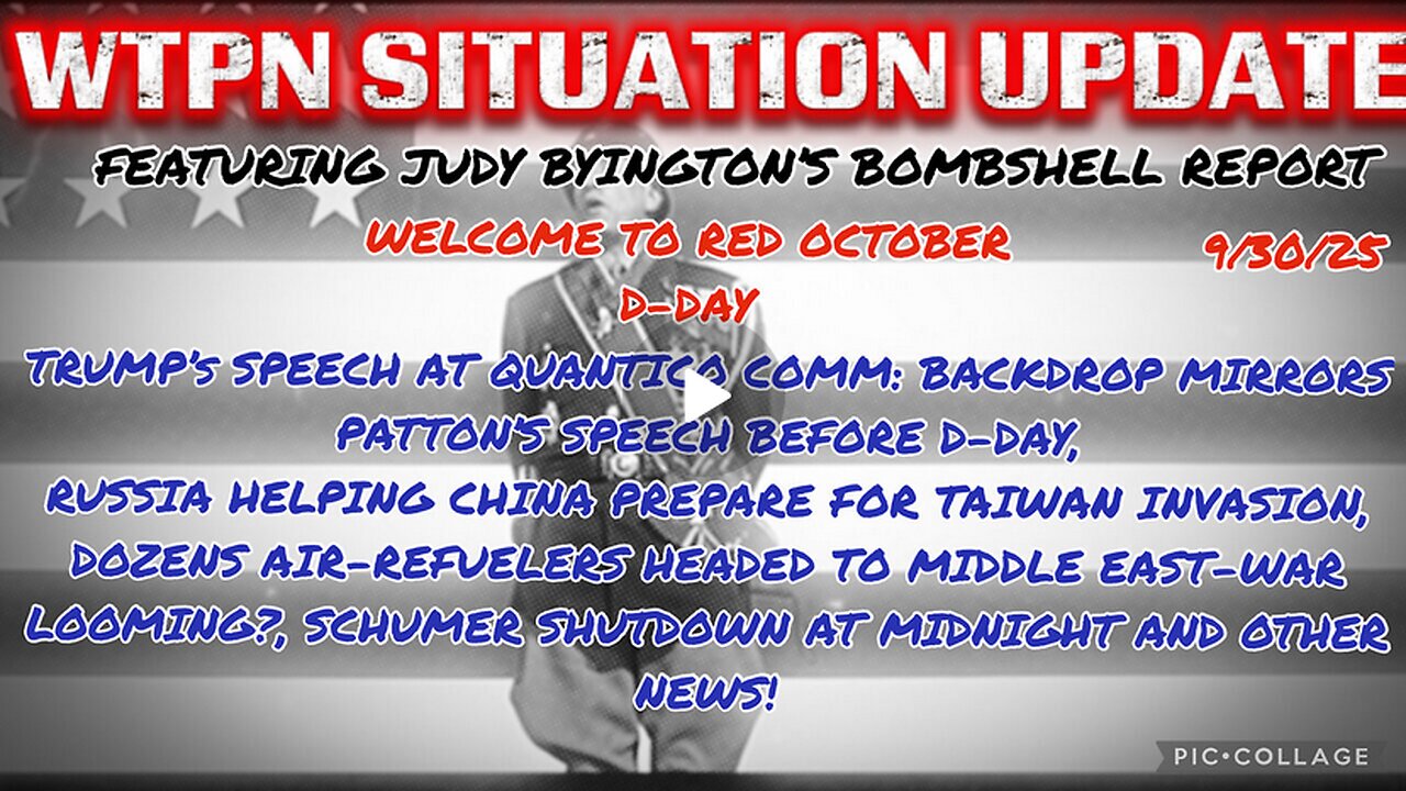 SHituation UPDate - 09/30/2025 - D-DAY (WW3) - RED OCTOBER!