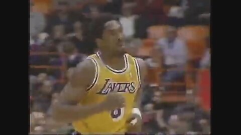 Kobe Bryant 18 Points 7 Ast Vs. Timberwolves, 1999.