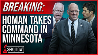 BREAKING: Homan Takes Command in Minnesota