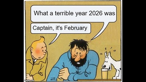 What a terrible year 2026 was.