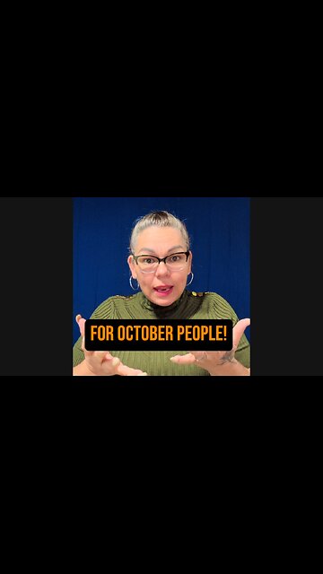 For October People! 🎉 #birthday #asl #deaf #signlanguage