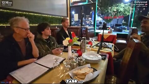 🛑 TAZO (KICK) LAST NIGHT IN L.A. W/ANDY DICK, KEATS BURNETT, & BILLY JOHNOH 2-1-26