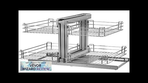 VEVOR Pull Out Blind Corner Cabinet 15.7 Inch Opening Chrome Soft Close Review