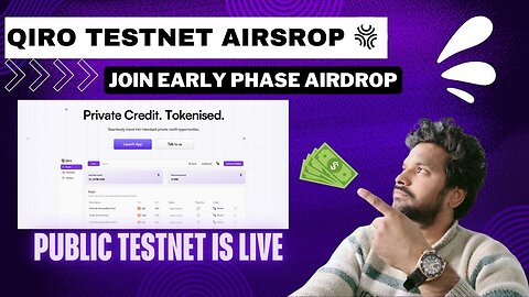 Qiro Finance Airdrop - Join Early Phase Testnet Airdrop - Early Airdrop 2025