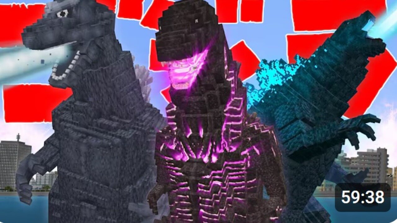 Full Godzilla Minecraft DLC - Minecraft