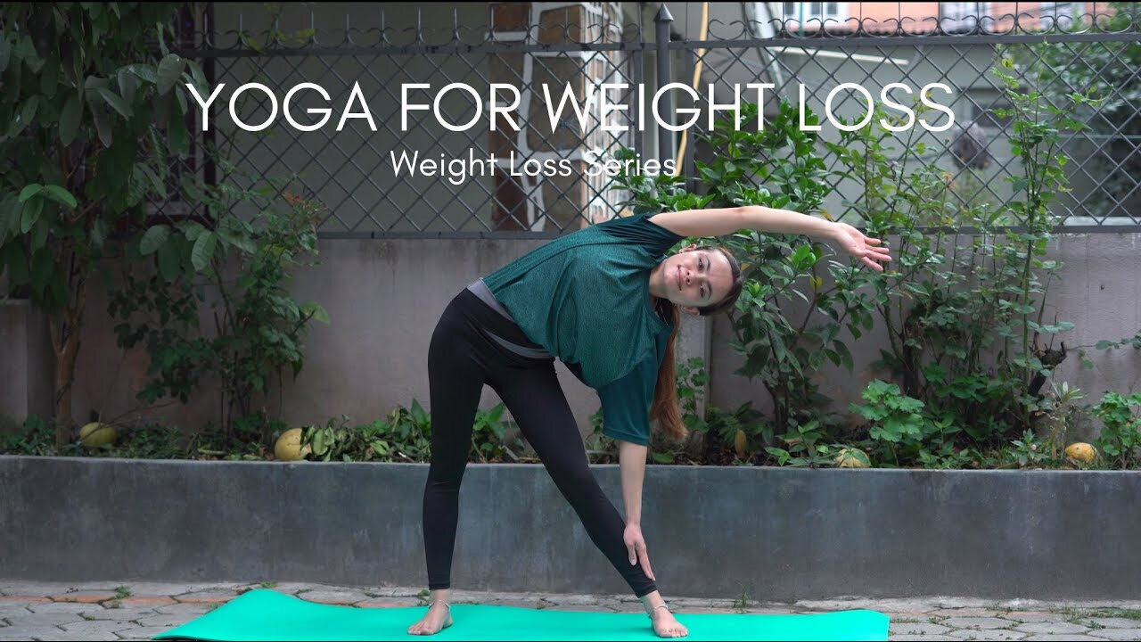 Weight Loss Series Part-1 || Easy 5 Poses to reduce weight || Yoga for Weight Loss || 4k
