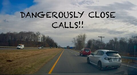 Dangerously Close Calls Captured on our Dash Cam with Aggressive Speeding and Near Misses!