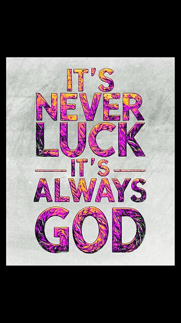 I don’t believe in bad or good lucks. It’s all God’s plans. 🙏❤️