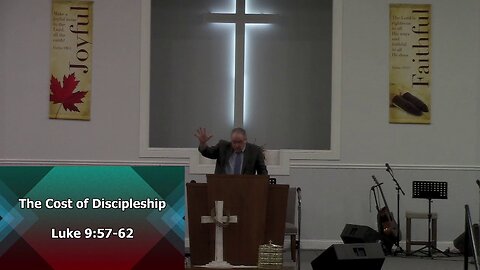 The Cost of Discipleship (Luke 9:57-62)