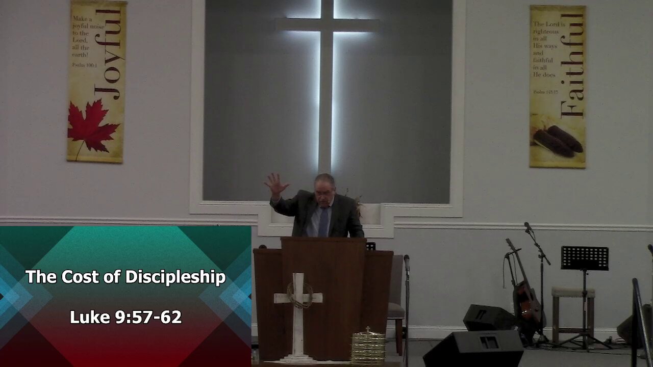 The Cost of Discipleship (Luke 9:57-62)