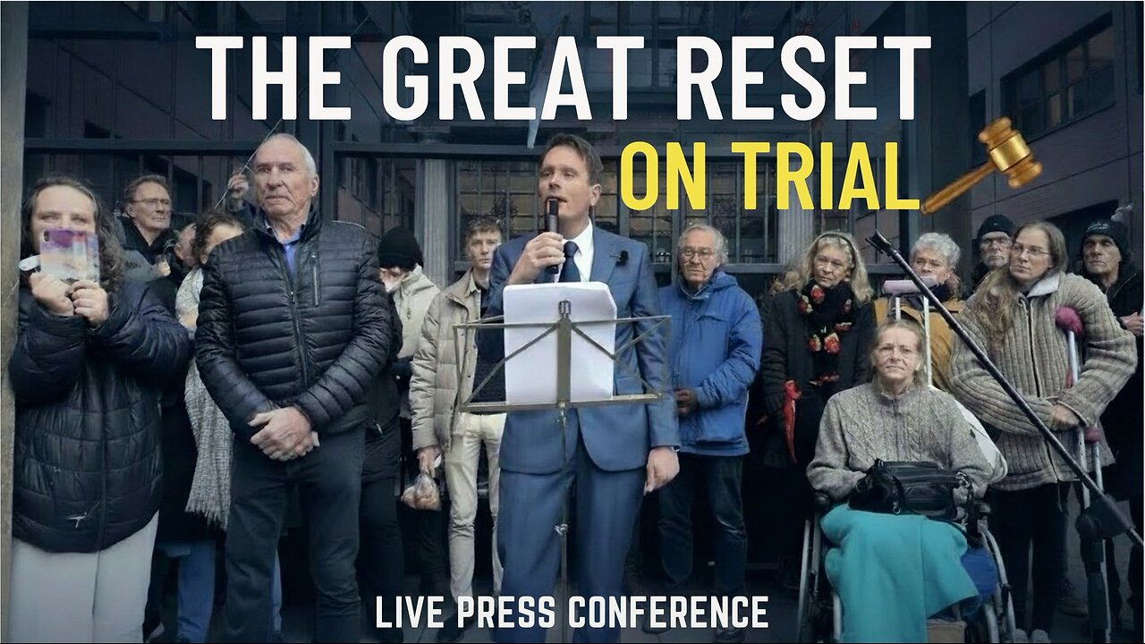 Press Conference on Lawsuit against Bill Gates and The Great Reset