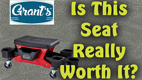GRANT'S Compact Detail Seat from Harbor Freight Is this a MUST HAVE or PASS